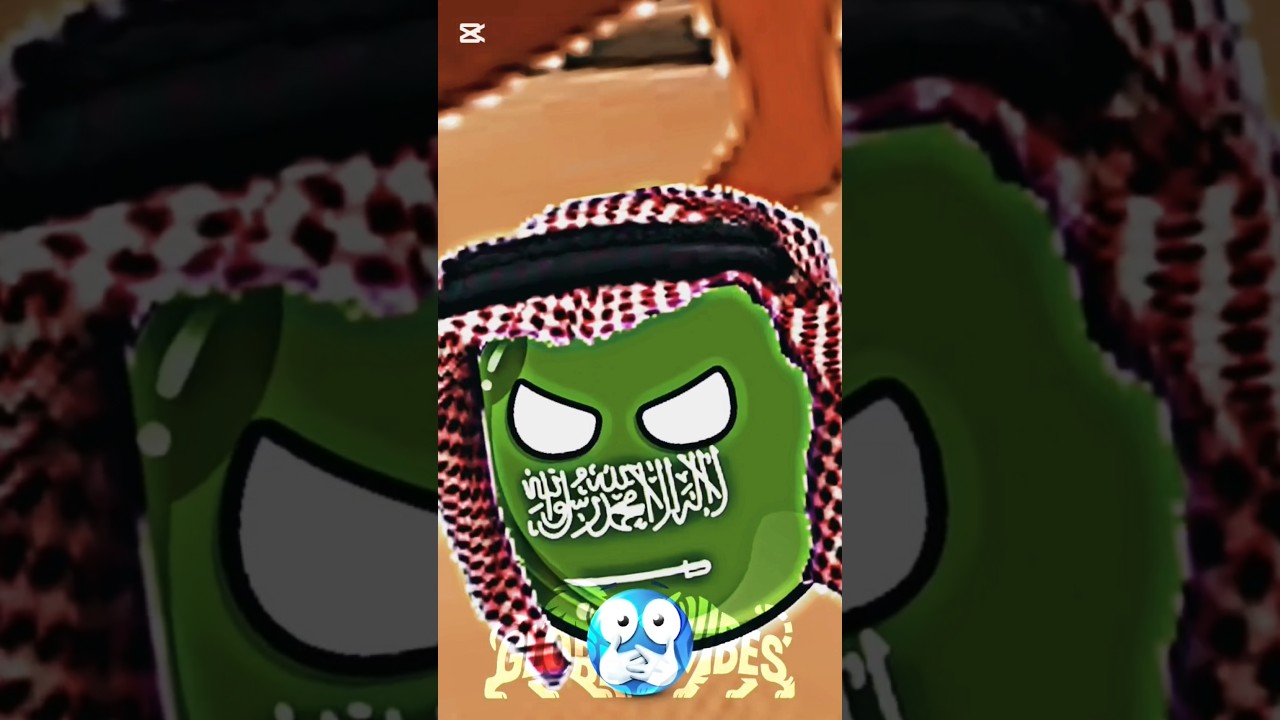 Top 6 Powerful Muslim Countries ☪️ #countryballs #globevibes #edit #shorts
