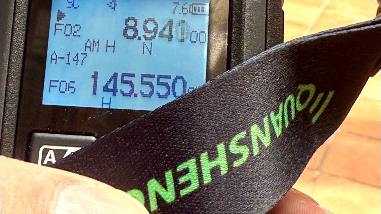 Quansheng TK 11 tasti  laterali e funzioni tastiera vhf uhf fm am lsb usb hf band