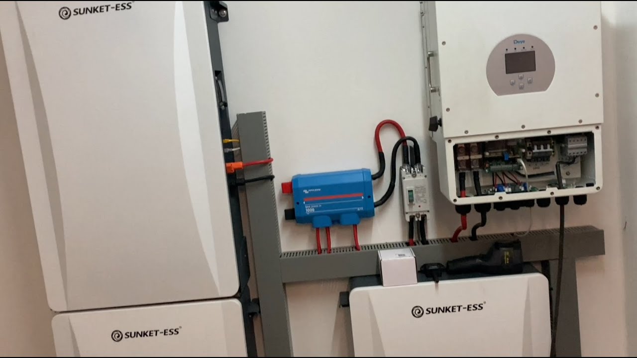 Deye Hybrid Inverter 8 KW Notstrom und Netzparallel  installation!