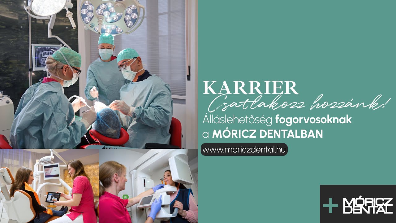 Gyere, és dolgozz Te is a Móricz Dentalban, mert ezt szeretni fogod