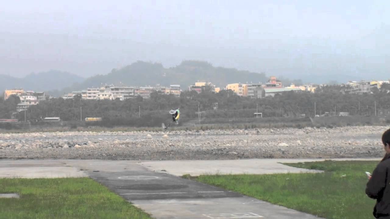 ALIGN 800MX TEST FLIGHT-2450rpm/no governor with flight Info.