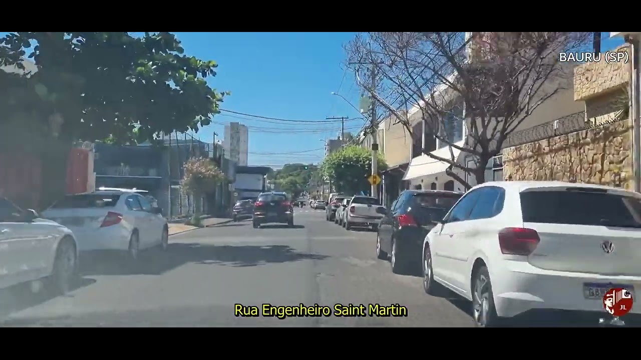 Vídeo nº 87 - Bauru SP, 13.01.25 - Passeio pelas ruas da 