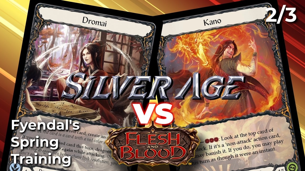 Wizards or Dragons, who will win the race? | Dromai vs Oldhim | Flesh And Blood Silver Age Gameplay