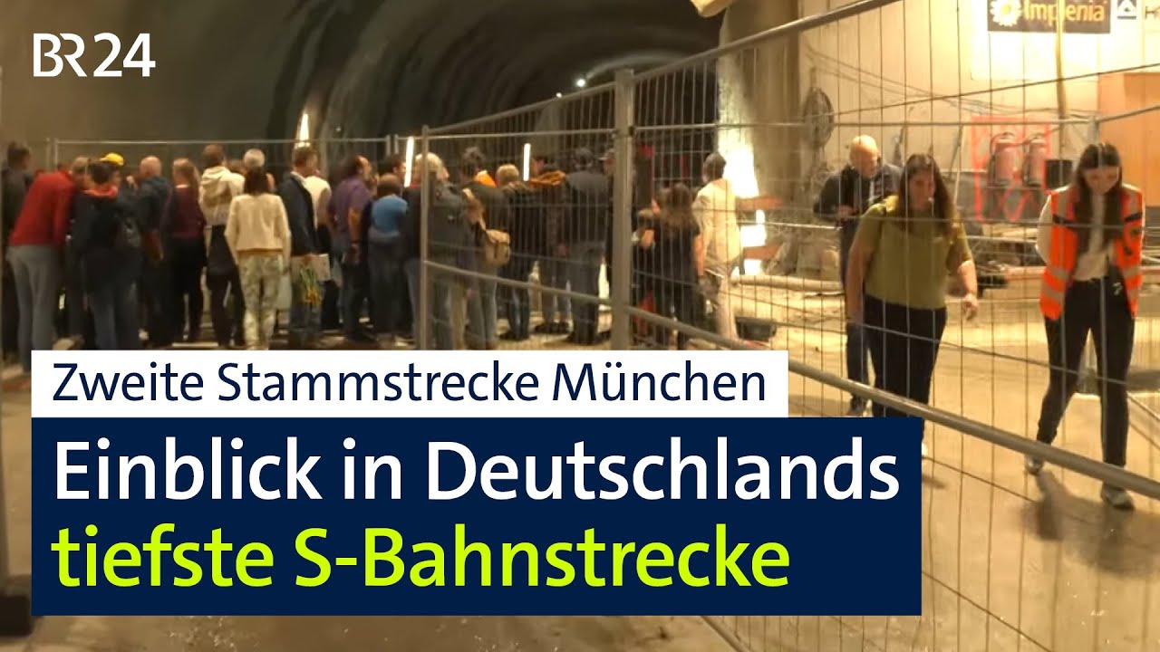 M&uuml;nchen: Wie l&auml;uft&rsquo;s so beim Bau der zweiten Stammstrecke? | Abendschau | BR24