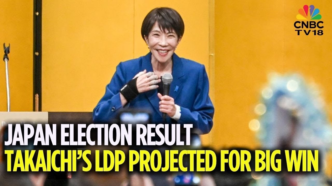 Japan Election 2026 Results: Exit Polls Show Sanae Takaichi’s LDP heading for landslide win | N18G