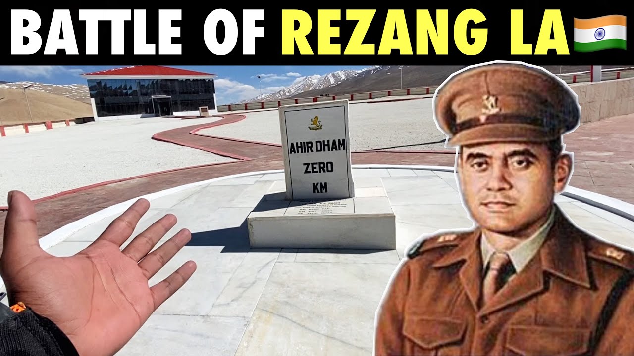 FULL Story of 🇮🇳INDIA-CHINA🇨🇳 WAR 1962 at REZANGLA WAR Memorial | IndiaRide Ep-69