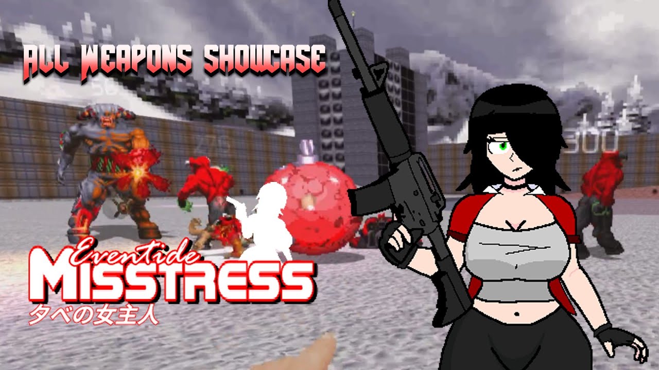Eventide Misstress: демонстрация всего оружия в моде Doom