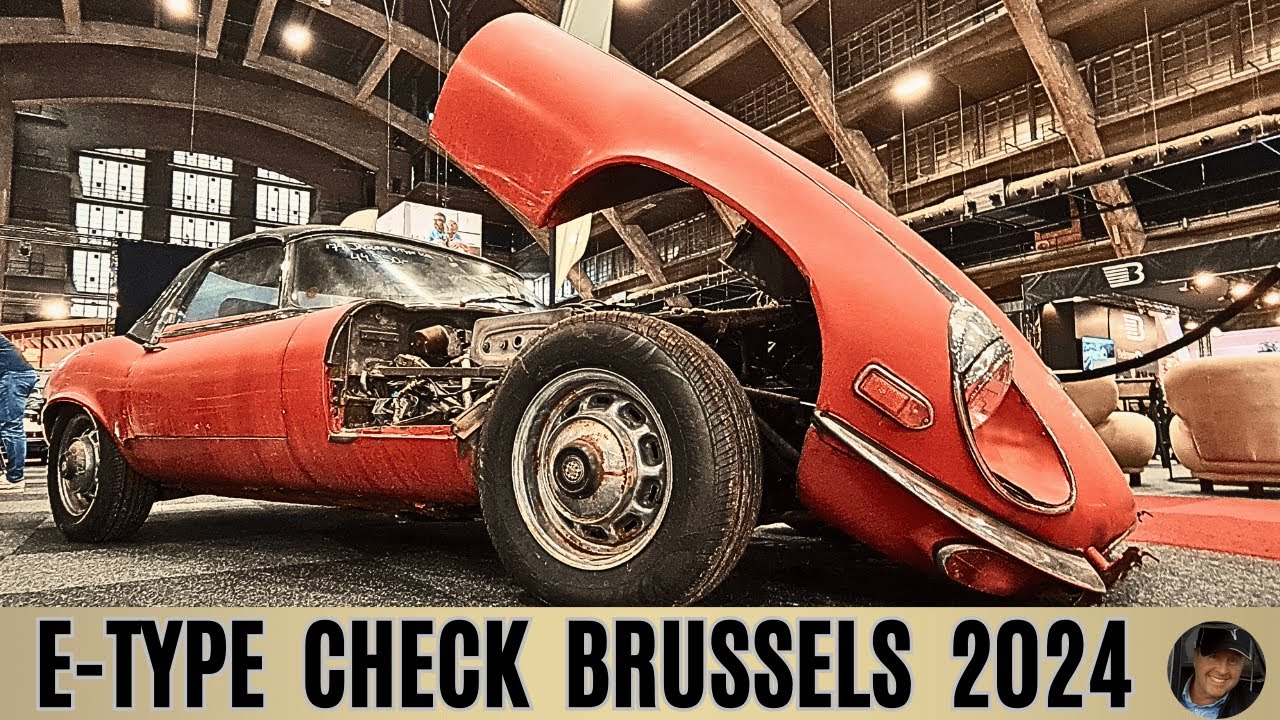 Jaguar E-TYPES: PRICES, CONDITION, LESSON at the SHOW BXL 2024 🇧🇪