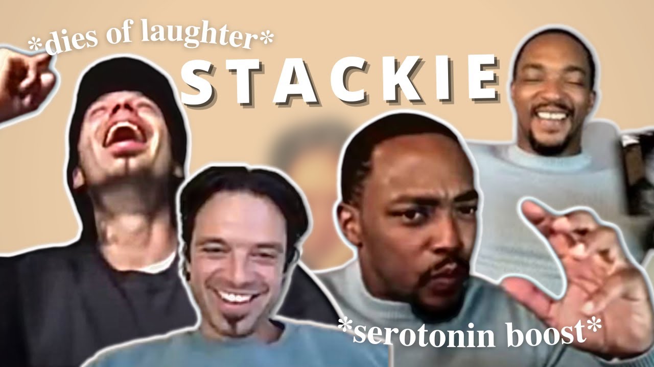 Sebastian Stan and Anthony Mackie giving me SEROTONIN for 2 minutes and 53 seconds