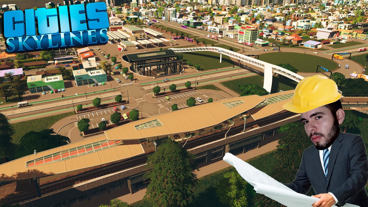 CRIANDO UM TRANSPORTE PÚBLICO EFICIENTE! 🚗 - Cities Skylines  - CONSERTANDO O TRÂNSITO