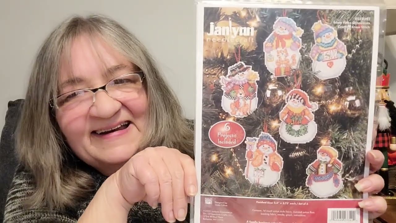Flosstube: Flossmas Vlog 2: Отсчёт до праздников SAL и украшения