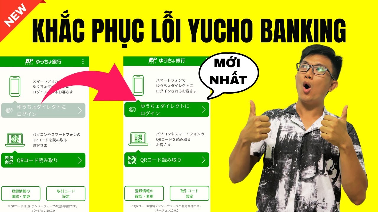 Cách Khắc Phục Lỗi Yucho Banking Mới Nhất | Đơn Giản - Dễ Hiểu - Nhanh | Luu Chichibu ✅