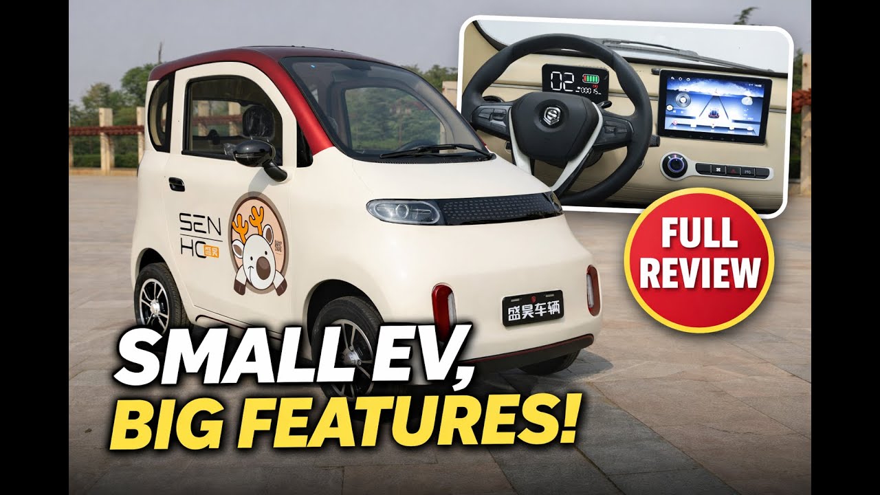 Petch Plus EV 🚗 | Small EV, Big Features! Full Review & Walkaround