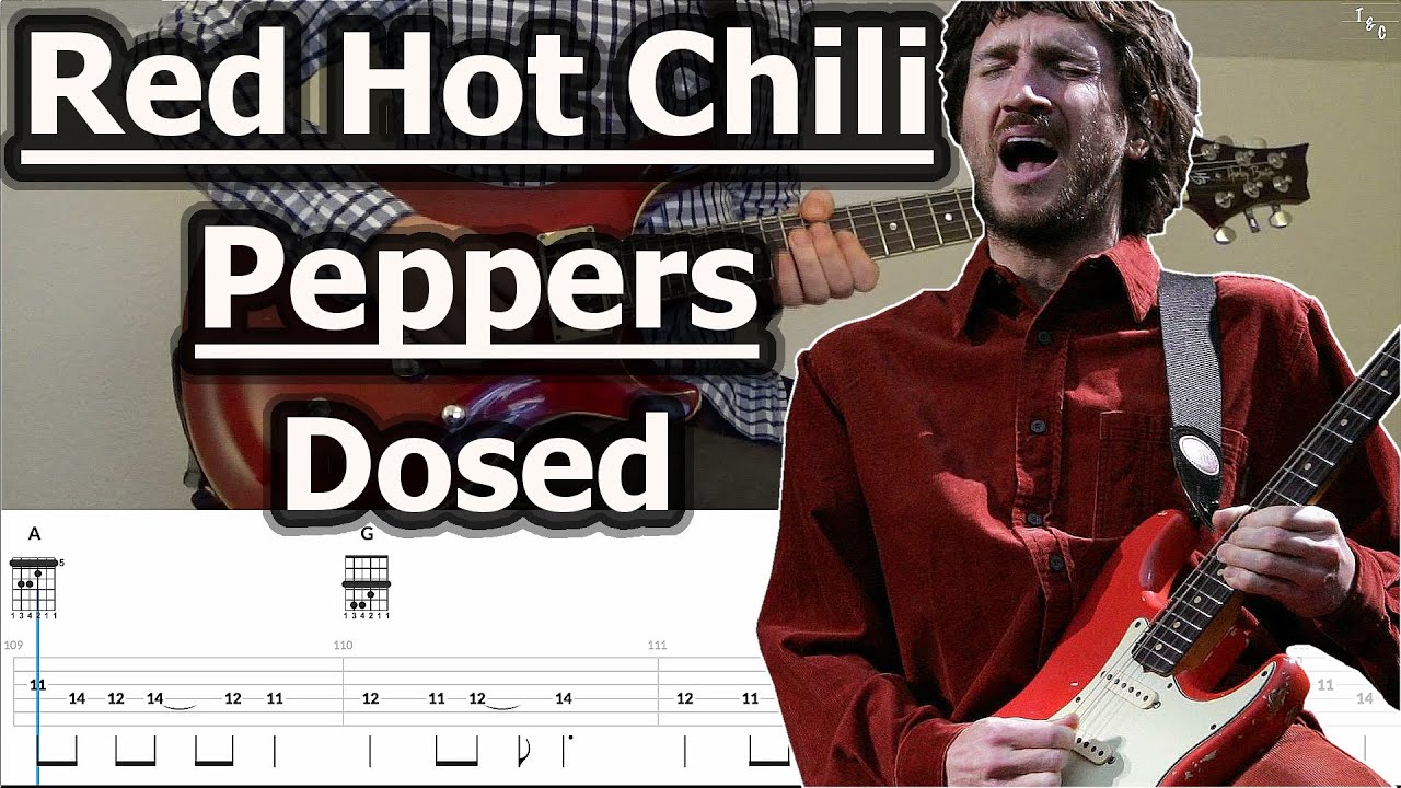 Red Hot Chili Peppers - Dosed | Guitar Tabs Tutorial