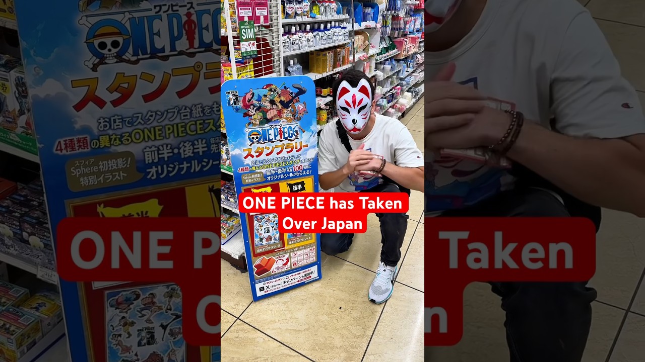 ONE PIECE has TAKEN OVER Japan