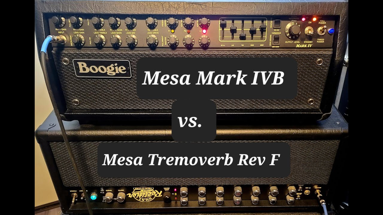 Head 2 Head #12!!! Mark IV B vs. Rectifier Rev F #mesaboogie #makefluffproud