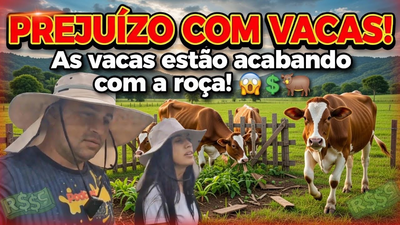 Mais Um Desafio no Sítio! A Cerca Não Aguentou