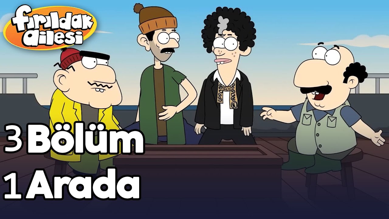 3 Bölüm 1 Arada! - Fırıldak Ailesi (22 -23 -24. Bölüm) +15