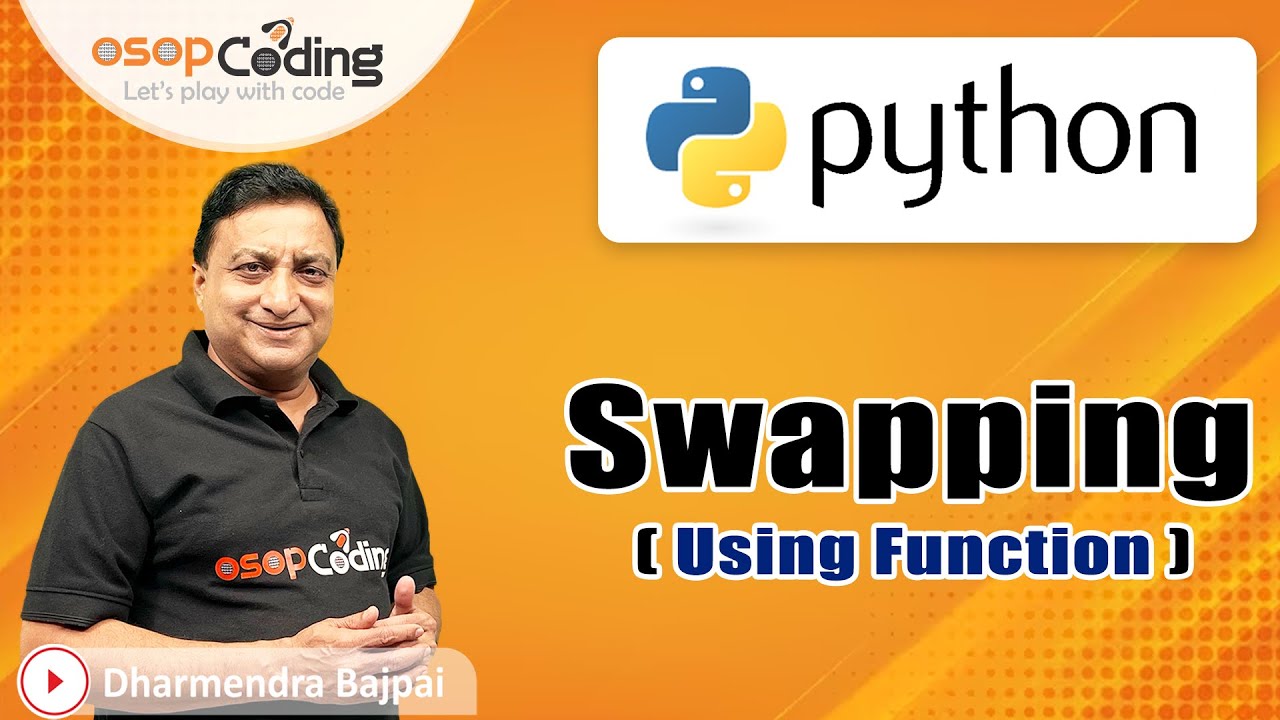 Python program to swap two numbers using function | Python for Beginners | #Python #Lecture75
