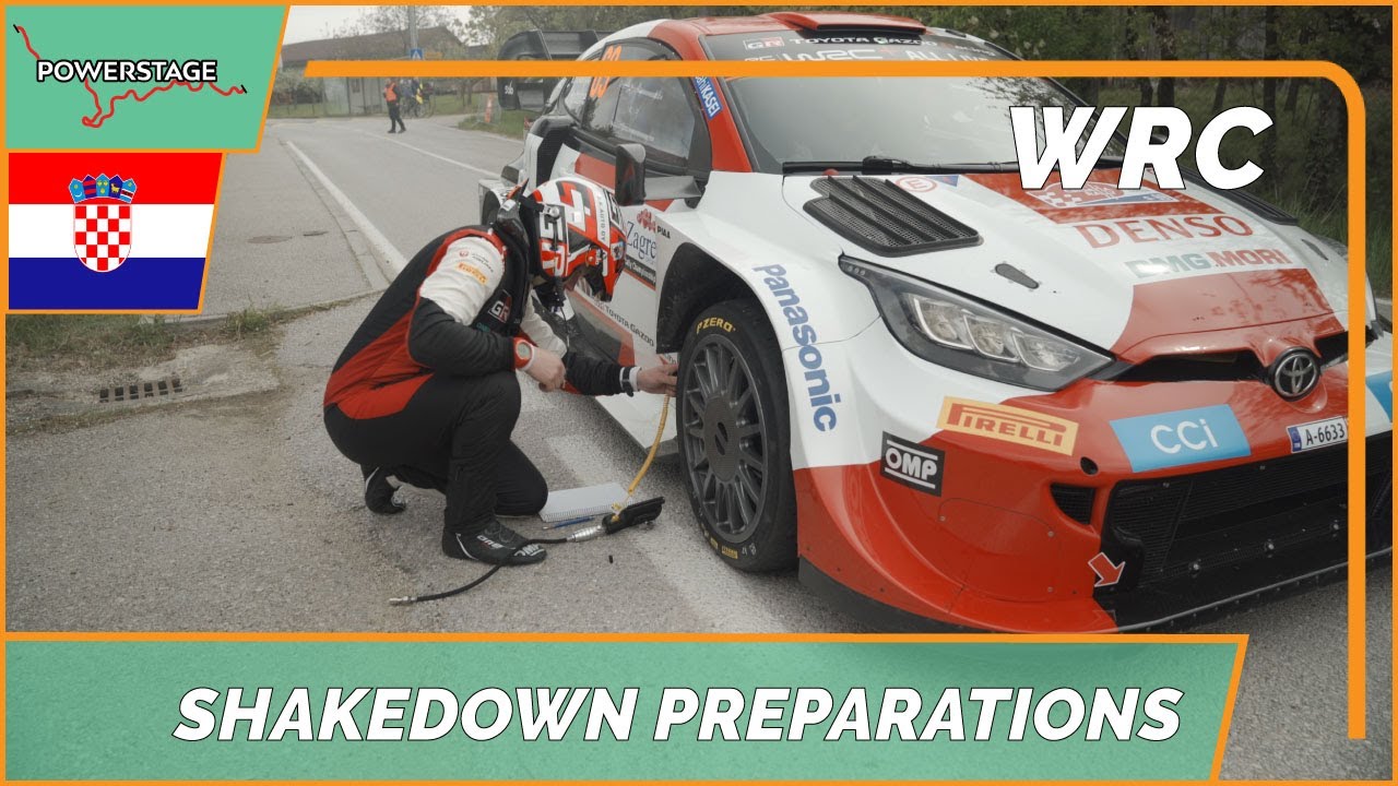 KALLE ROVANPERÄ - JONNE HALTTUNEN Shakedown Preparations WRC RALLY CROATIA 2022 || PURE SOUND 4K