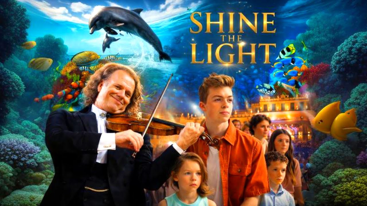 André Rieu & (One Voice Children's Choir) - Shine The Light | Official Lyrics Video 