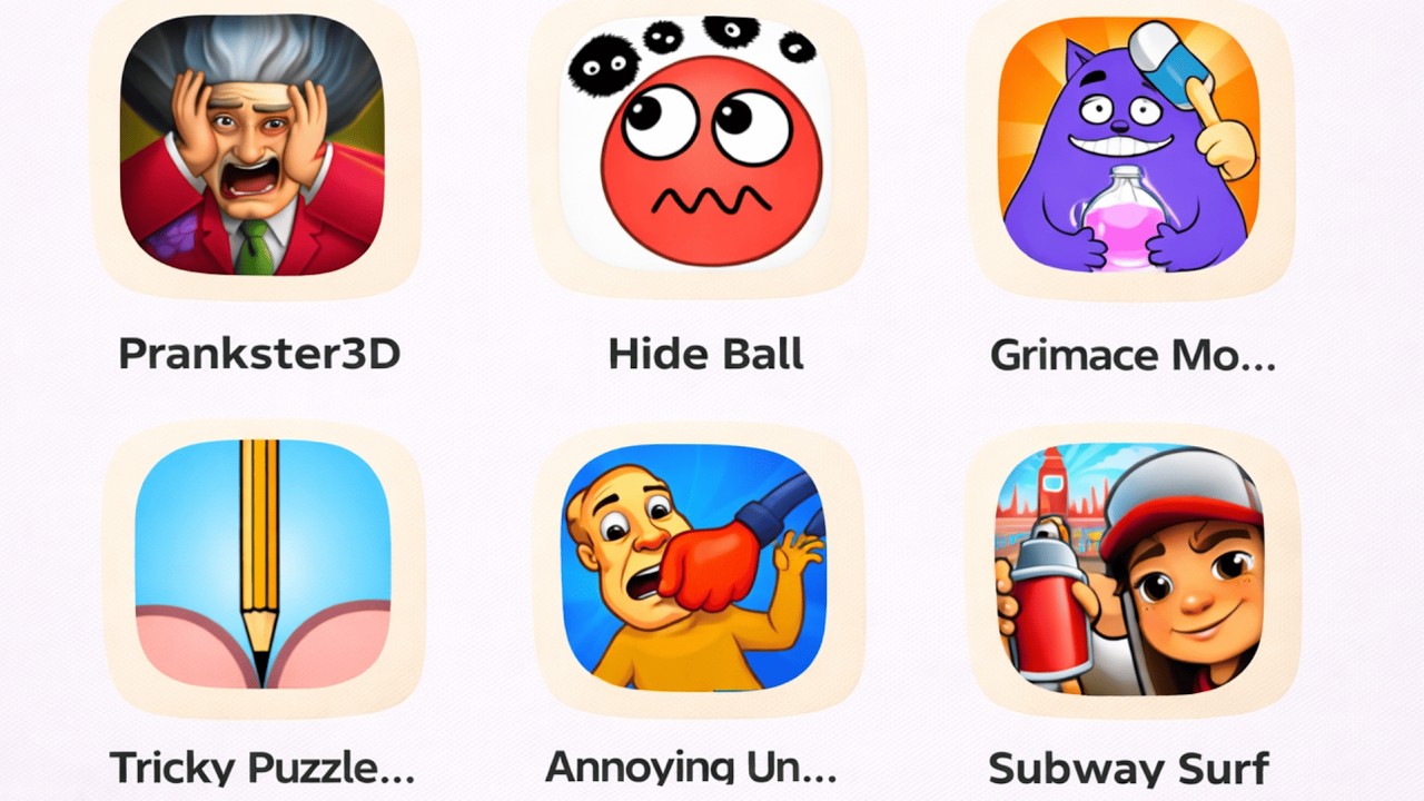 ANNOYING UNCLE PUNCH GAME, PRANKSTER 3D, TRICKY PUZZLE, HIDE BALL, GRIMACE MONSTER SCARY SURVIVAL