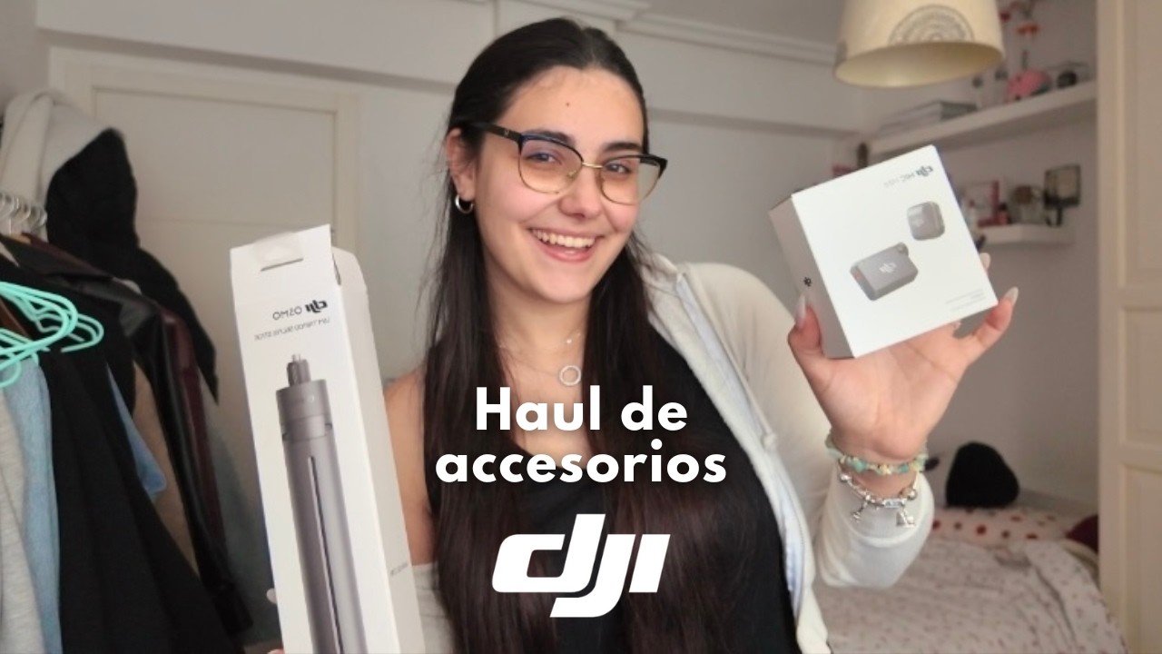 HAUL de mis NUEVOS ACCESORIOS de DJI! 📷
