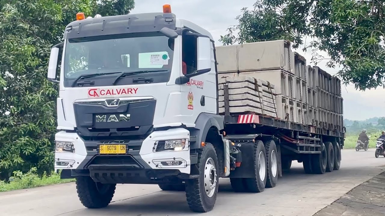 SUPER GAGAH‼️New Man Tgs 40.480 Truk Eropa Terbaru PT. Calvary Abadi Mojokerto
