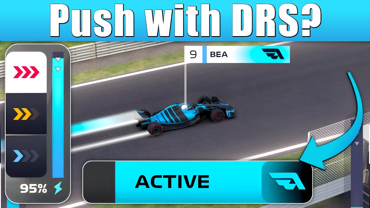 Is Pushing with DRS faster? | F1 Clash Myth Busting