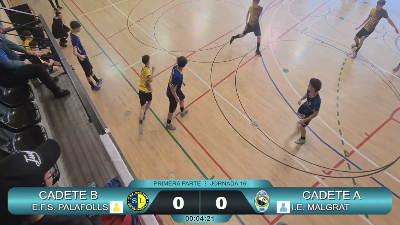 E.F.S. PALAFOLLS B - I.E.MALGRAT A(PRIMERA PARTE)