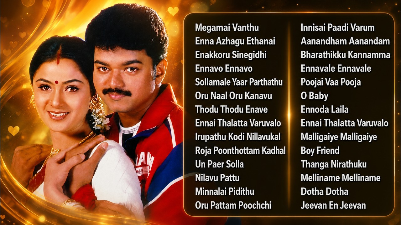 விஜய்யின் மறக்க முடியாத காதல் பாடல்கள் ❤️ | Vijay Love Hits | Tamil Melody Songs Nonstop