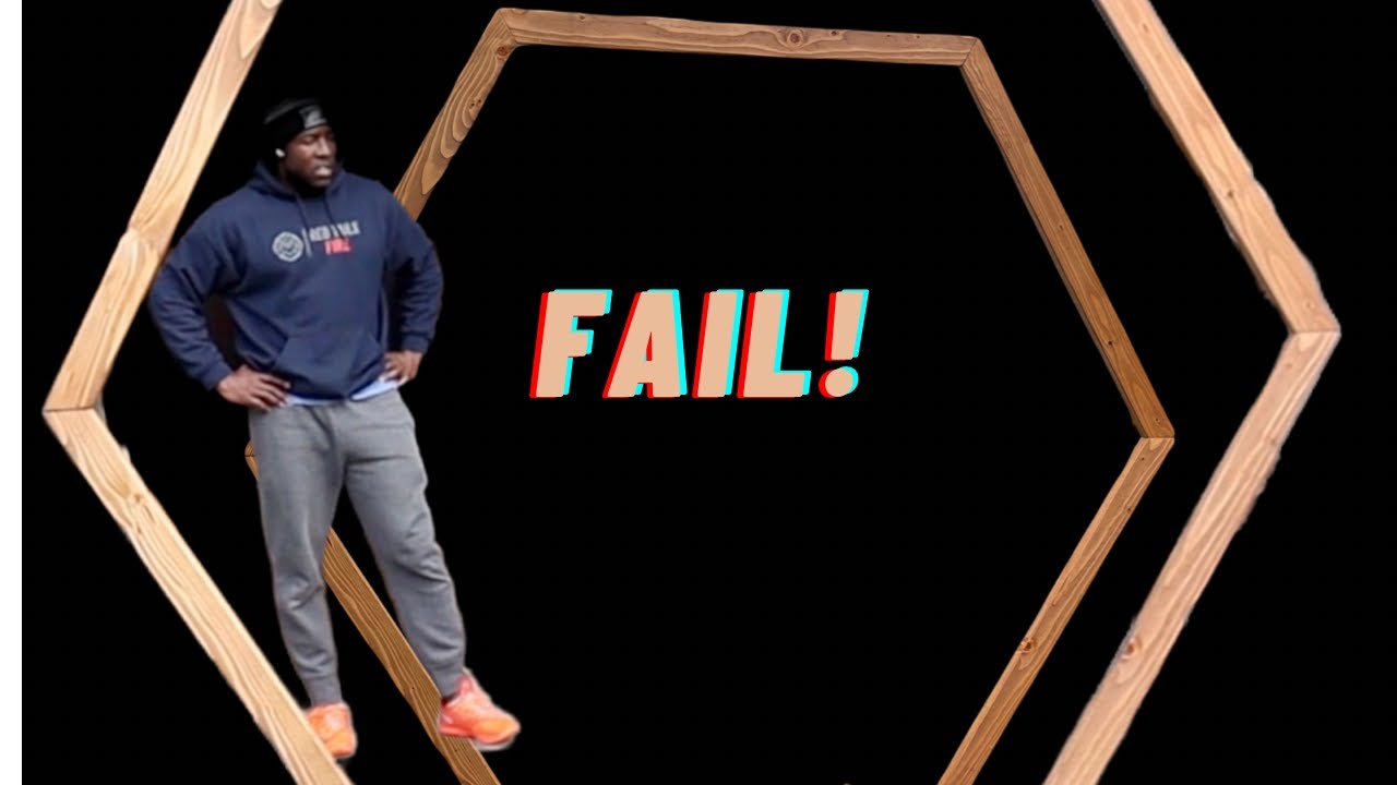 Building A Hexagon Wooden Wedding Arch: The Ultimate Fail | Part 1