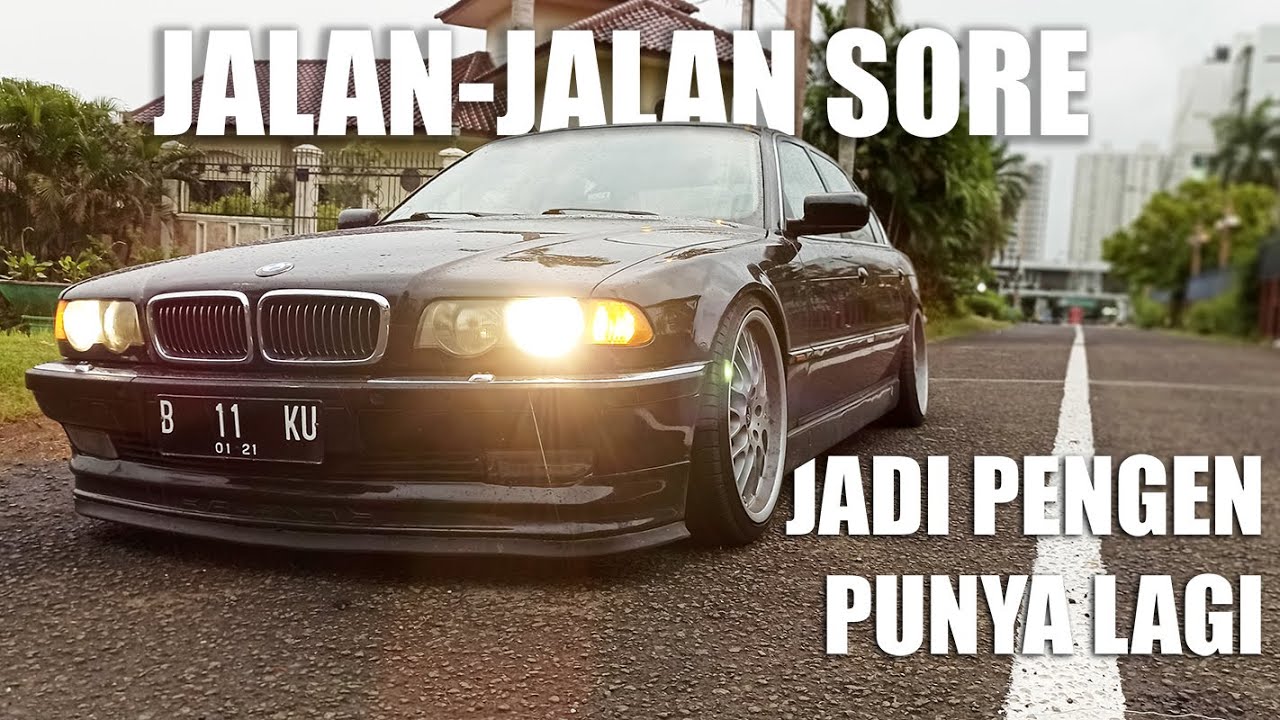 VLOG #9 JALAN SORE PAKE BMW E38 730iL | Ngobrol-ngobrol sambil nostalgia
