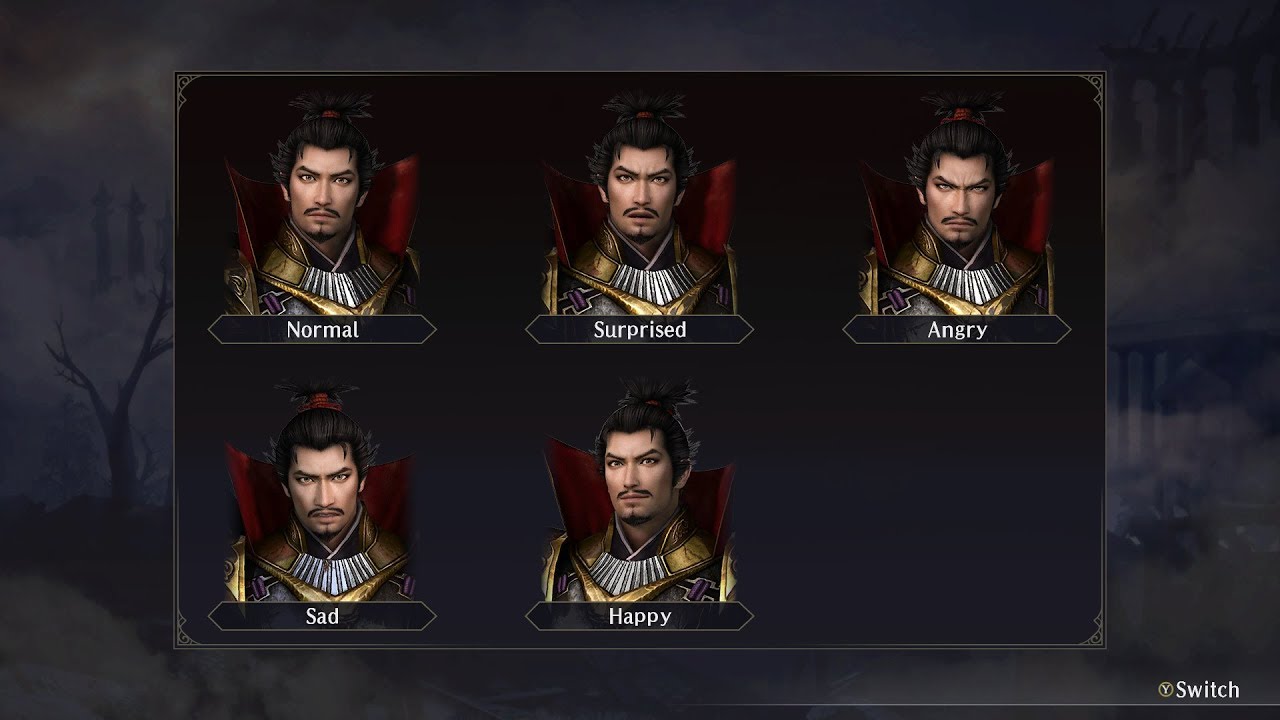 Warriors Orochi 4 Voice Gallery: 織田信長 (Oda Nobunaga) CV 小杉十郎太 (Kosugi Jūrōta)