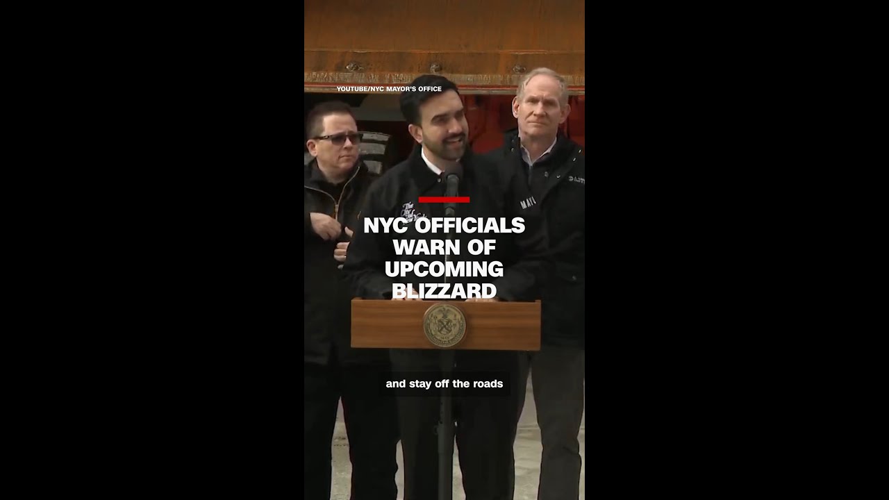 NYC officials warn of upcoming blizzard