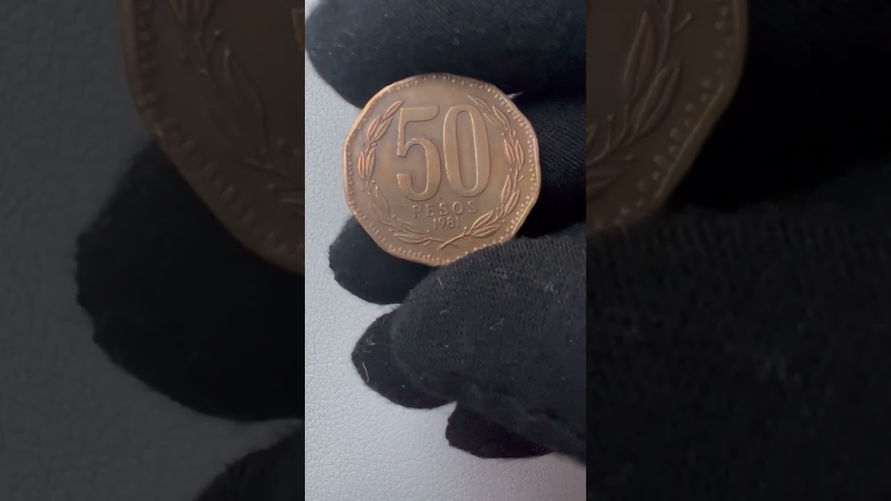 Coin of the Day: 50 Pesos from Chile - 1981  #coincollecting #money #shorts #chile