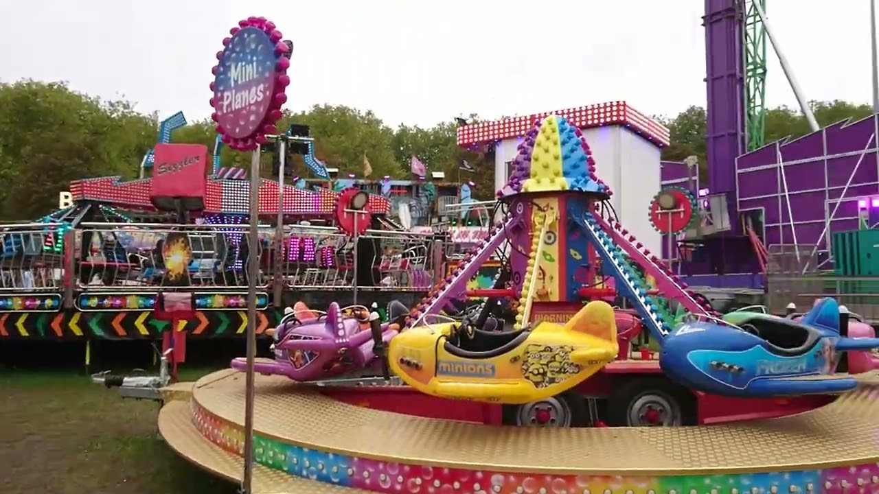 6th October nottingham goose fair last day afternoon walkthrough 2024