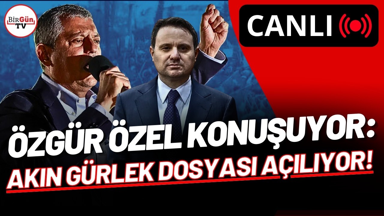 #CANLI | CHP'DEN İSTANBUL'DA TARİHİ MİTİNG: ÖZGÜR ÖZEL, AKIN GÜRLEK DOSYASINI AÇIYOR!