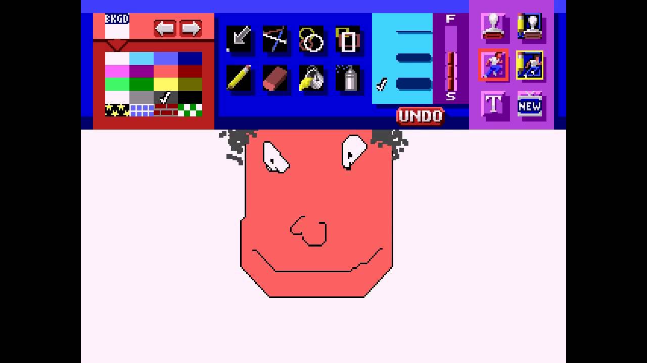 Art Alive! ... (Sega Genesis) Gameplay