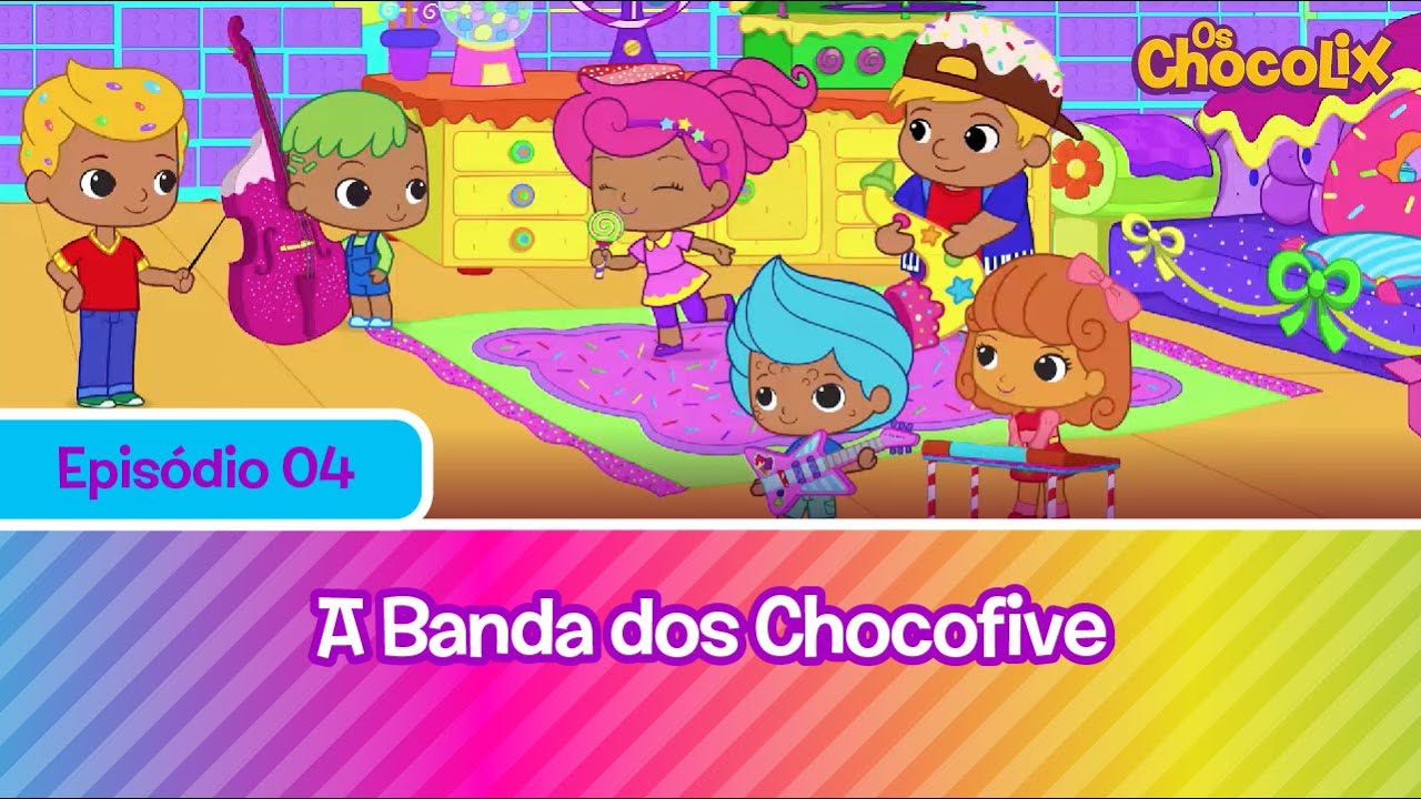Os Chocolix | 2T - EP04: A banda dos Chocofive