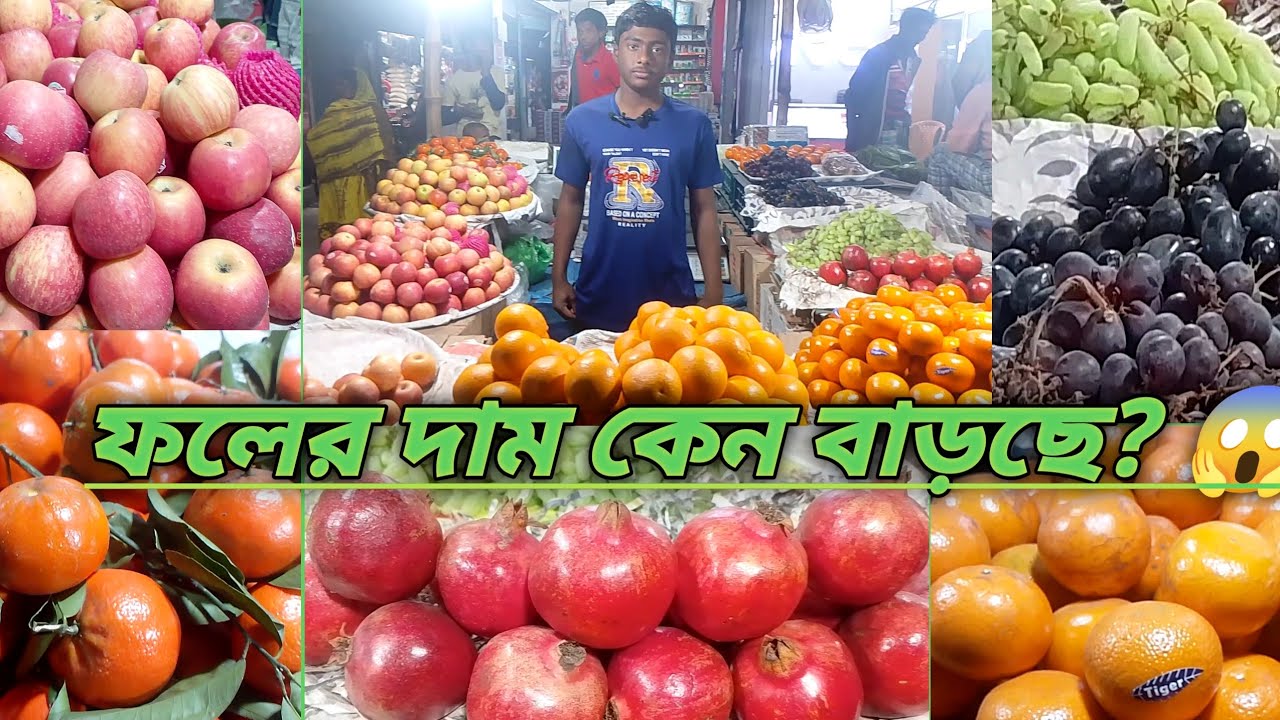 এই কারণে ফলের দাম হঠাৎ বেড়ে গেল! দেখুন আজকের বাজাবর