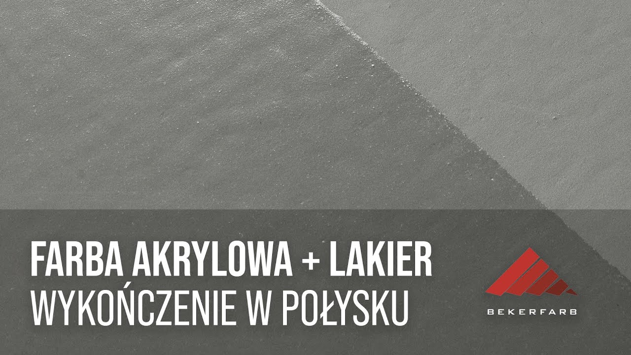 Farba Akrylowa do Posadzek z Lakierem | Wykończenie w Połysku | Om&oacute;wienie Technologii