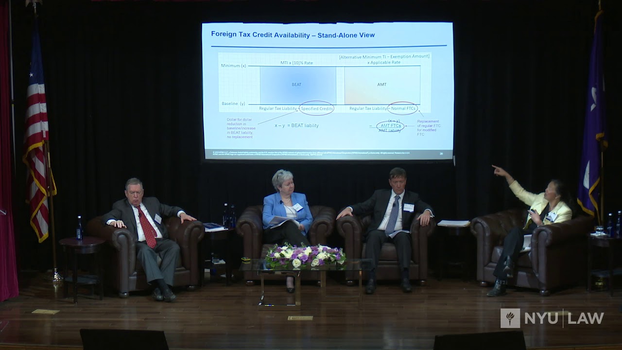 Interaction between US tax reform, US tax treaties and global tax reforms