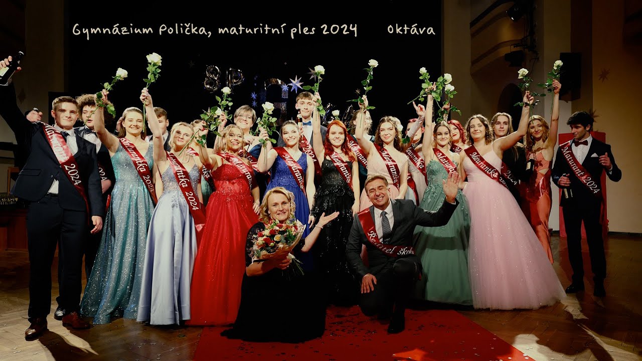 Šerpování Oktávy 2024 - Maturitní ples Gymnázium Polička
