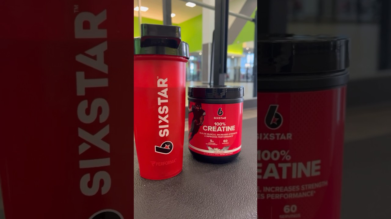 Creatine has many benefits, like building muscle🔥💪Check out SIXSTAR 100% Creatine today 
