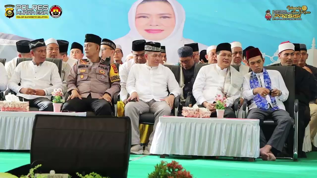 Pengamanan Tabligh Akbar Peringatan Nuzulul Quran 1447H/2026M Tingkat Kab. Muara Enim