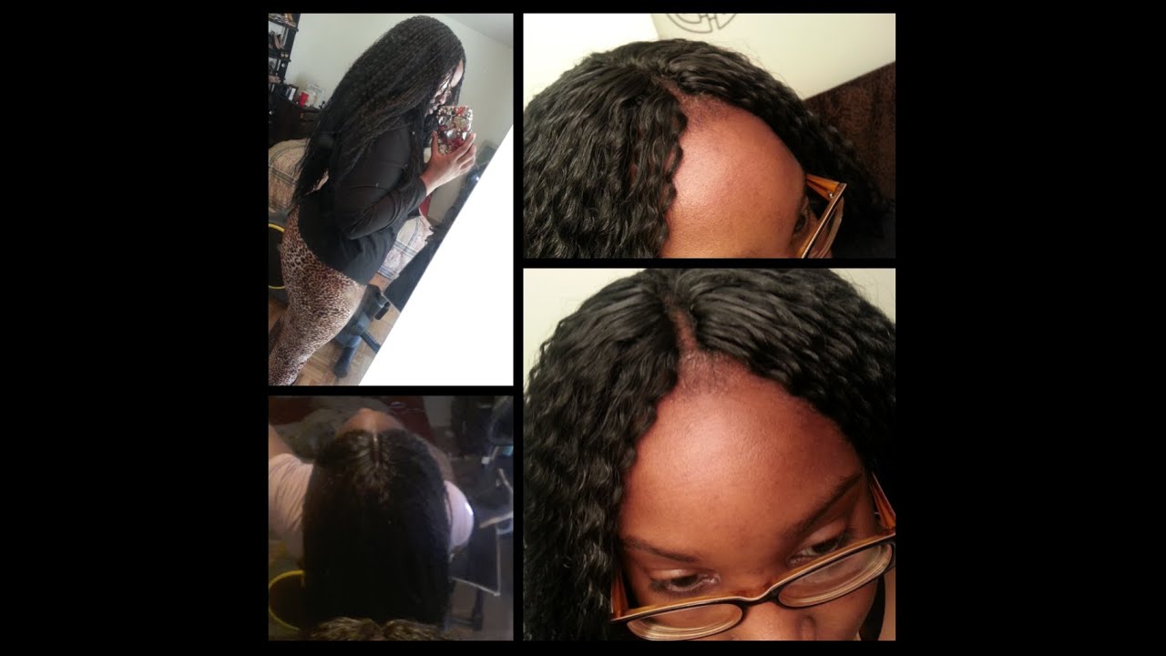 Invisible Part Brazilian Crochet Braids - Detailed How To