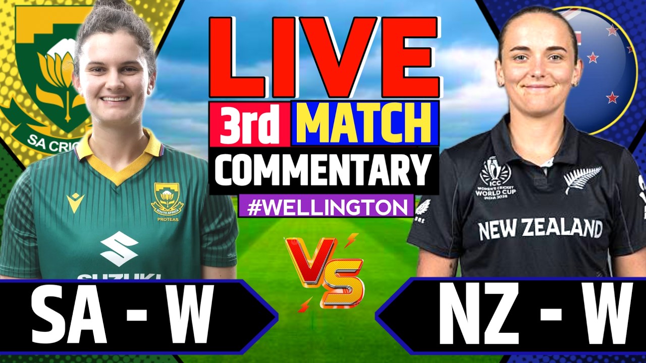 Live: South Africa Women vs New Zealand Women, 3rd ODI Match | Live Score & Commentary