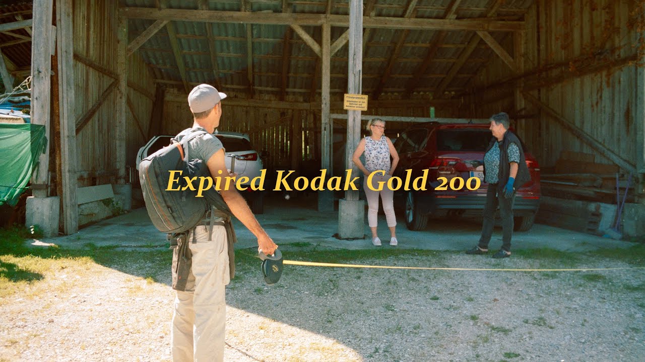Photos from an expired roll of Kodak Gold 200.