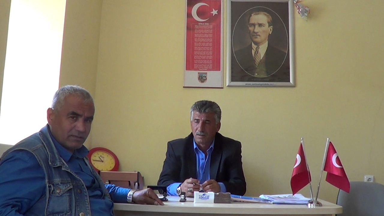 BAYBURT MERKEZ NİŞANTAŞI KÖYÜ MUHTARI ABUBEKİR ALTINDAŞOĞLU, KÖY KONAĞINA İL ÖZEL İDARESİ YARDIM YAP